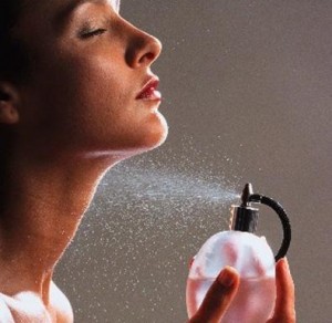oorang pakai parfum