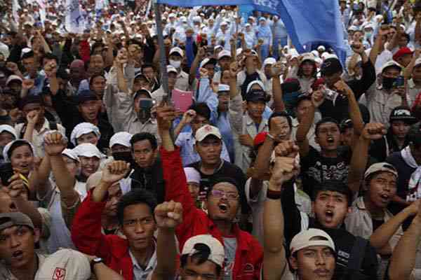 DEMO BURUH: Kamis (29/9), Hindari Ruas Jalan Berikut