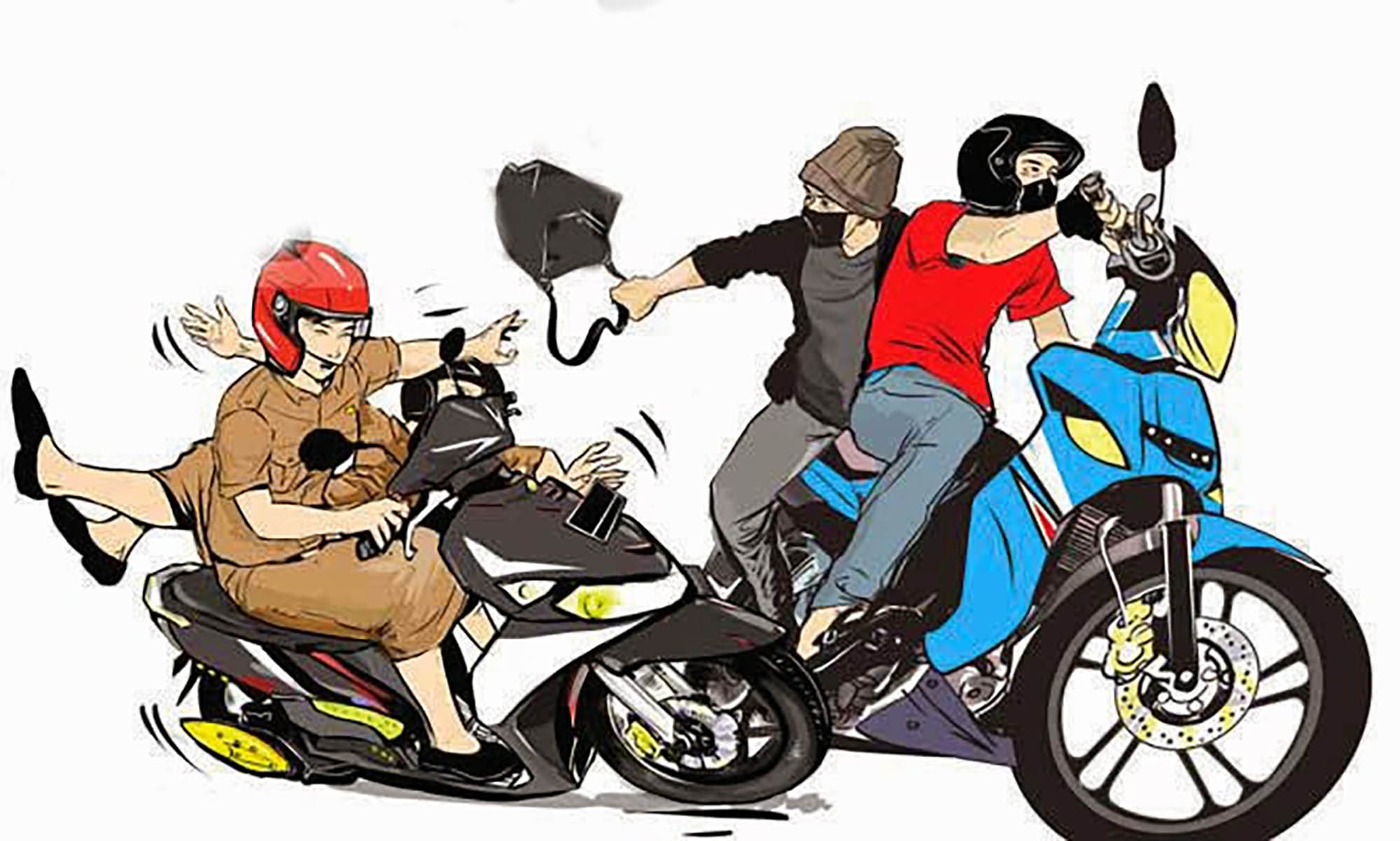 Korban Terjatuh Saat Dijambret