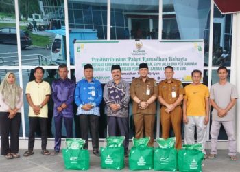 Pemkab Siak Salurkan 1.861 Paket Ramadhan Bahagia Melalui Baznaz Siak dalam Program Siak Peduli