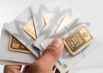 Harga Emas Antam Tertahan di Rp1,896 Juta per Gram