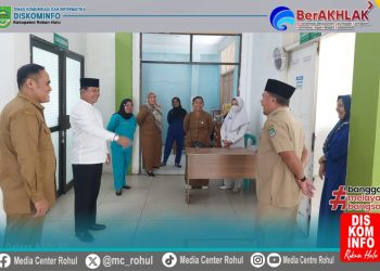 Pastikan Pelayanan Kesehatan Berjalan Baik, Wabup Rohul Tinjau RSUD Rohul