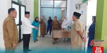 Pastikan Pelayanan Kesehatan Berjalan Baik, Wabup Rohul Tinjau RSUD Rohul