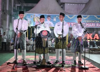 Meriahkan Malam Lebaran, Pemkab Rohil Adakan Pawai Takbir 1446 Hijriah