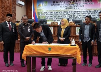 RAPBD Rohil 2025 Disahkan DPRD, Total Anggaran Capai Rp2,6 Triliun