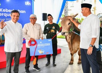BTN Tebar Keberkahan Idul Adha dengan Sumbangkan 587 Hewan Kurban ke Masyarakat