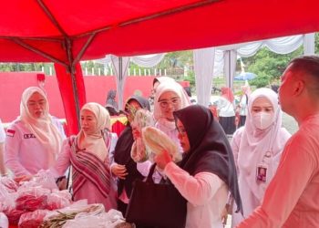 Jelang Idul Adha, Pemkab Pelalawan Gelar Gerakan Pangan Murah untuk Kendalikan Inflasi
