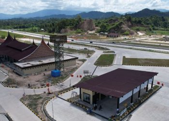 HKI Rampungkan Rest Area Bernuansa Minangkabau di Tol Padang-Sicincin