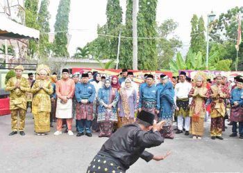 Puncak Peringatan Hari Jadi ke‑513 Bengkalis Diramaikan Ritual Budaya Melayu yang Sakral