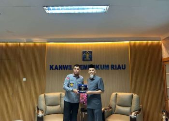 Wali Kota Dumai dan Kakanwil Hukum Riau Sepakat Perkuat Sinergi Layanan Hukum