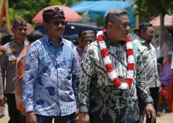 Bupati Anton ST MM Hadiri HUT ke-38 Desa Boncah Kesuma dan Apresiasi Antusias Warga