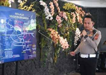 Jasa Raharja Bersama korlantas melaksanakan survei Kesiapan Ops Lilin 2025 di Wilayah Jawa
