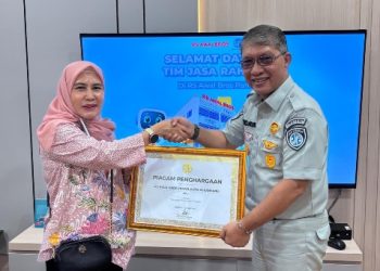 Jasa Raharja Riau Serahkan Penghargaan kepada RS Prima Dan Rs Awal Bros Panam Pekanbaru