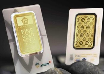 Harga Emas Antam Hari Ini Anjlok, Turun hingga Rp45.000
