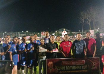 Turnamen Zukri Ramadan Cup I Resmi Bergulir, Bupati Pelalawan Dorong Semangat Olahraga Masyarakat