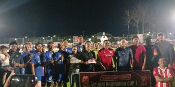 Turnamen Zukri Ramadan Cup I Resmi Bergulir, Bupati Pelalawan Dorong Semangat Olahraga Masyarakat