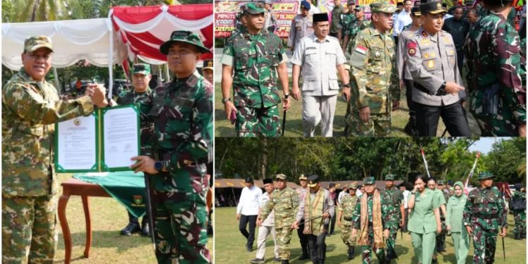 Bupati Kuansing Puji Kolaborasi TNI, Polri dan Pemda dalam TMMD