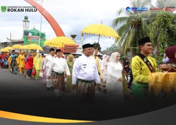 Sambut Ramadhan 1447 H, LAMR Dan Pemkab Rohul Gelar Tradisi Adat Potang Bolimau