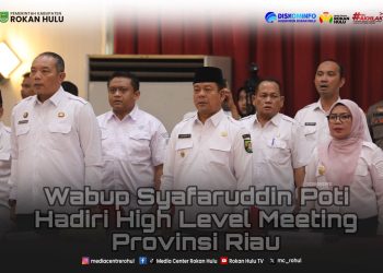 Wabup Syafaruddin Poti Hadiri High Level Meeting Provinsi Riau Guna Perkuat Sinergi Pengendalian Inflasi Selama Bulan Ramadhan