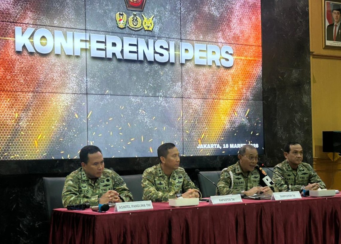 Wujud Integritas, Puspom TNI Proses Hukum Empat Personel Terkait Kasus Penyiraman Air Keras