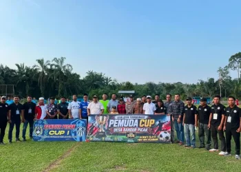 Anggota DPRD Kampar Jihad Aqsha Bawa Semarak Piala Dunia 2026 ke Bandur Picak, Sepak Bola Jadi Pemersatu Warga