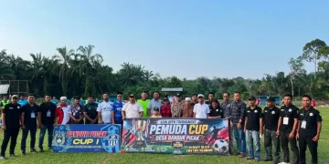 Anggota DPRD Kampar Jihad Aqsha Bawa Semarak Piala Dunia 2026 ke Bandur Picak, Sepak Bola Jadi Pemersatu Warga