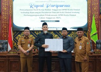 DPRD Dumai Sahkan Ranperda APBD 2025, Evaluasi PAD dan BUMD Jadi Catatan Penting
