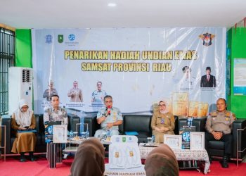 Tim Pembina Samsat Riau Umumkan Pemenang Gebyar Hadiah Pajak Kendaraan Bermotor, Apresiasi Wajib Pajak Taat