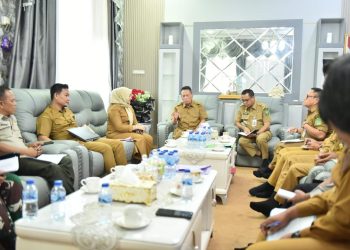 Pimpin Rakor Penanggulangan DBD, Bupati H. Bistamam Minta Instansi Kolaborasi Putus Mata Rantai Virus