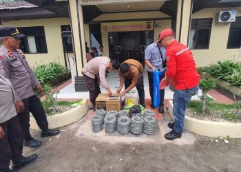 Sinergi Polsek Minas dan PT Riau Abadi Lestari Dorong Pertanian Tanpa Bakar